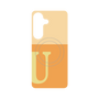 プレミアムパネル with SnapMag［ オリジナル - initial two tone - U orange ］