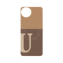 プレミアムパネル with SnapMag［ オリジナル - initial two tone - U brown ］