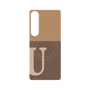 プレミアムパネル with SnapMag［ オリジナル - initial two tone - U brown ］