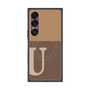 プレミアムパネル with SnapMag［ オリジナル - initial two tone - U brown ］