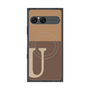 プレミアムパネル with SnapMag［ オリジナル - initial two tone - U brown ］