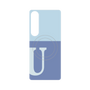プレミアムパネル with SnapMag［ オリジナル - initial two tone - U blue ］