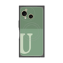 プレミアムパネル with SnapMag［ オリジナル - initial two tone - U green ］