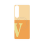 プレミアムパネル with SnapMag［ オリジナル - initial two tone - V orange ］