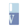 プレミアムパネル with SnapMag［ オリジナル - initial two tone - V blue ］