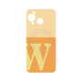 プレミアムパネル with SnapMag［ オリジナル - initial two tone - W orange ］