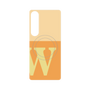 プレミアムパネル with SnapMag［ オリジナル - initial two tone - W orange ］