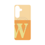 プレミアムパネル with SnapMag［ オリジナル - initial two tone - W orange ］