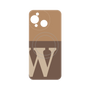 プレミアムパネル with SnapMag［ オリジナル - initial two tone - W brown ］
