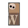 プレミアムパネル with SnapMag［ オリジナル - initial two tone - W brown ］