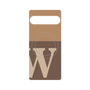 プレミアムパネル with SnapMag［ オリジナル - initial two tone - W brown ］