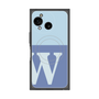 プレミアムパネル with SnapMag［ オリジナル - initial two tone - W blue ］