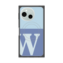 プレミアムパネル with SnapMag［ オリジナル - initial two tone - W blue ］