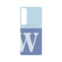 プレミアムパネル with SnapMag［ オリジナル - initial two tone - W blue ］