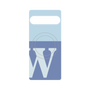 プレミアムパネル with SnapMag［ オリジナル - initial two tone - W blue ］