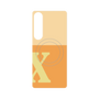 プレミアムパネル with SnapMag［ オリジナル - initial two tone - X orange ］
