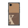 プレミアムパネル with SnapMag［ オリジナル - initial two tone - X brown ］