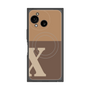 プレミアムパネル with SnapMag［ オリジナル - initial two tone - X brown ］