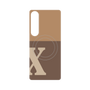 プレミアムパネル with SnapMag［ オリジナル - initial two tone - X brown ］