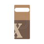 プレミアムパネル with SnapMag［ オリジナル - initial two tone - X brown ］