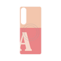 プレミアムパネル with SnapMag［ オリジナル - initial two tone - A pink ］