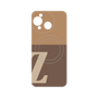 プレミアムパネル with SnapMag［ オリジナル - initial two tone - Z brown ］