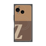 プレミアムパネル with SnapMag［ オリジナル - initial two tone - Z brown ］