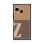 プレミアムパネル with SnapMag［ オリジナル - initial two tone - Z brown ］