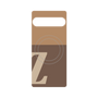プレミアムパネル with SnapMag［ オリジナル - initial two tone - Z brown ］