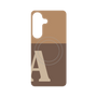 プレミアムパネル with SnapMag［ オリジナル - initial two tone - A brown ］