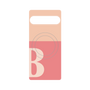 プレミアムパネル with SnapMag［ オリジナル - initial two tone - B pink ］