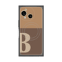 プレミアムパネル with SnapMag［ オリジナル - initial two tone - B brown ］