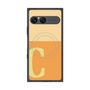 プレミアムパネル with SnapMag［ オリジナル - initial two tone - C orange ］
