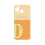プレミアムパネル with SnapMag［ オリジナル - initial two tone - D orange ］