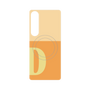プレミアムパネル with SnapMag［ オリジナル - initial two tone - D orange ］