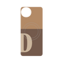 プレミアムパネル with SnapMag［ オリジナル - initial two tone - D brown ］