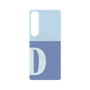 プレミアムパネル with SnapMag［ オリジナル - initial two tone - D blue ］