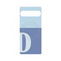 プレミアムパネル with SnapMag［ オリジナル - initial two tone - D blue ］