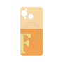 プレミアムパネル with SnapMag［ オリジナル - initial two tone - F orange ］