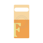 プレミアムパネル with SnapMag［ オリジナル - initial two tone - F orange ］