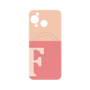 プレミアムパネル with SnapMag［ オリジナル - initial two tone - F pink ］