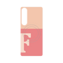 プレミアムパネル with SnapMag［ オリジナル - initial two tone - F pink ］