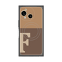 プレミアムパネル with SnapMag［ オリジナル - initial two tone - F brown ］