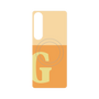 プレミアムパネル with SnapMag［ オリジナル - initial two tone - G orange ］