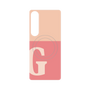 プレミアムパネル with SnapMag［ オリジナル - initial two tone - G pink ］