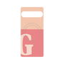 プレミアムパネル with SnapMag［ オリジナル - initial two tone - G pink ］