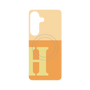 プレミアムパネル with SnapMag［ オリジナル - initial two tone - H orange ］