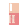 プレミアムパネル with SnapMag［ オリジナル - initial two tone - H pink ］