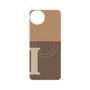 プレミアムパネル with SnapMag［ オリジナル - initial two tone - I brown ］