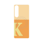 プレミアムパネル with SnapMag［ オリジナル - initial two tone - K orange ］